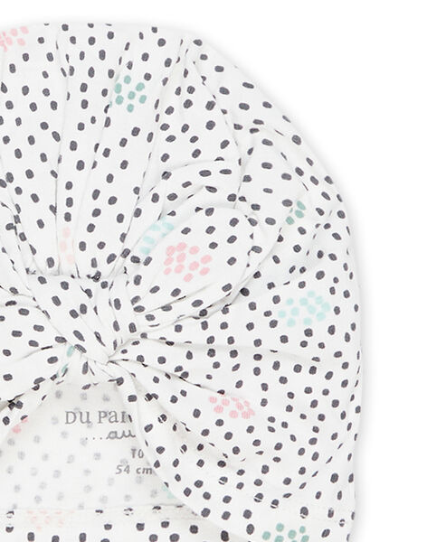 Bonnet à imprimé pois POU1BAN / 22WF4081CHA001