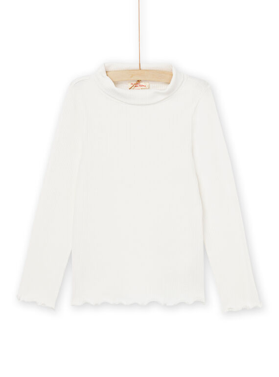 Sous-pull uni blanc PAJOSOUP2 / 22W901C6SPL001
