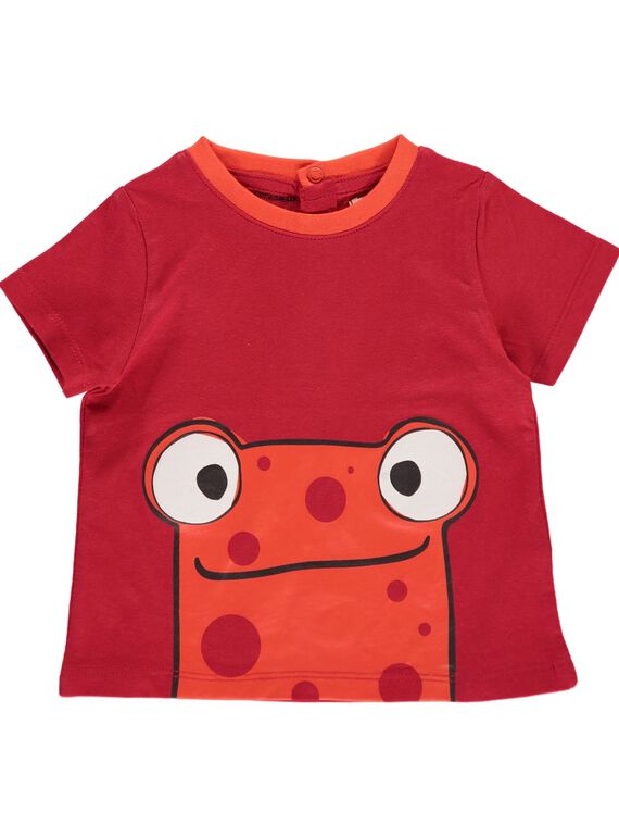 Tee-shirt manches courtes bébé garçon CUJOTI10 / 18SG10S4TMC502