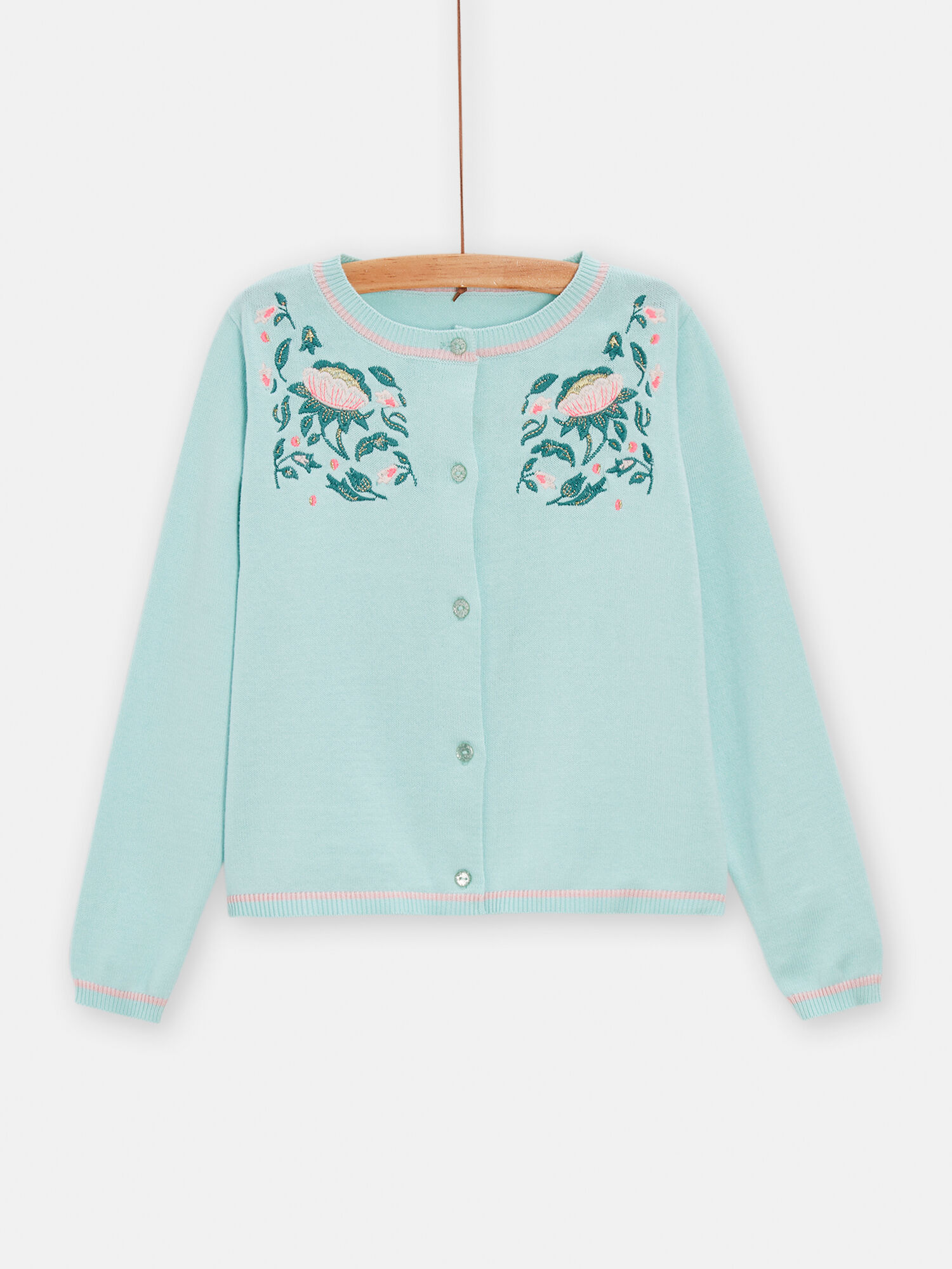 Gilet vert shop fille