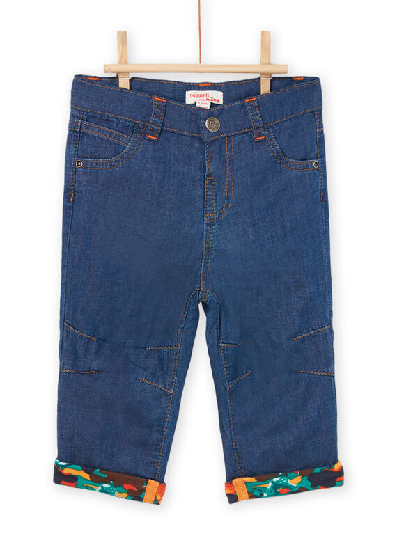 Jean à imprimé fantaisie PUPRIJEAN / 22WG10P1JEAP274