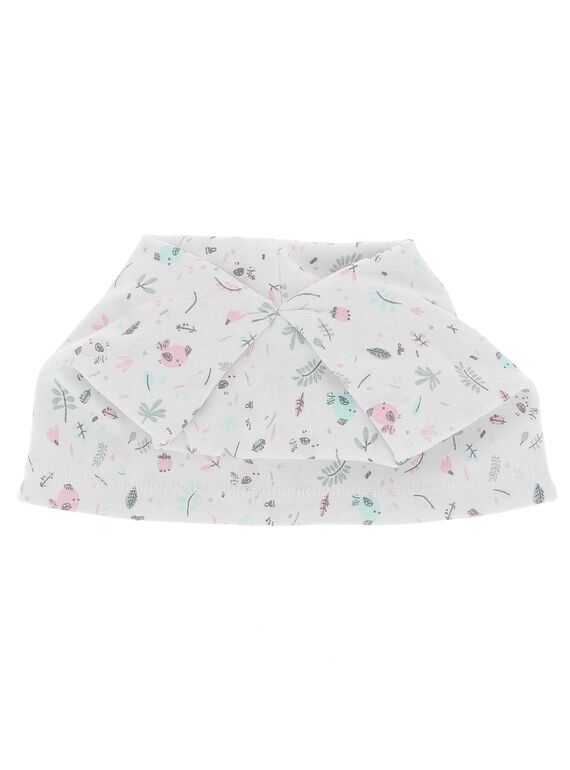 Bonnet de naissance bébé fille CACFBONNET2 / 18SF40C1BON099