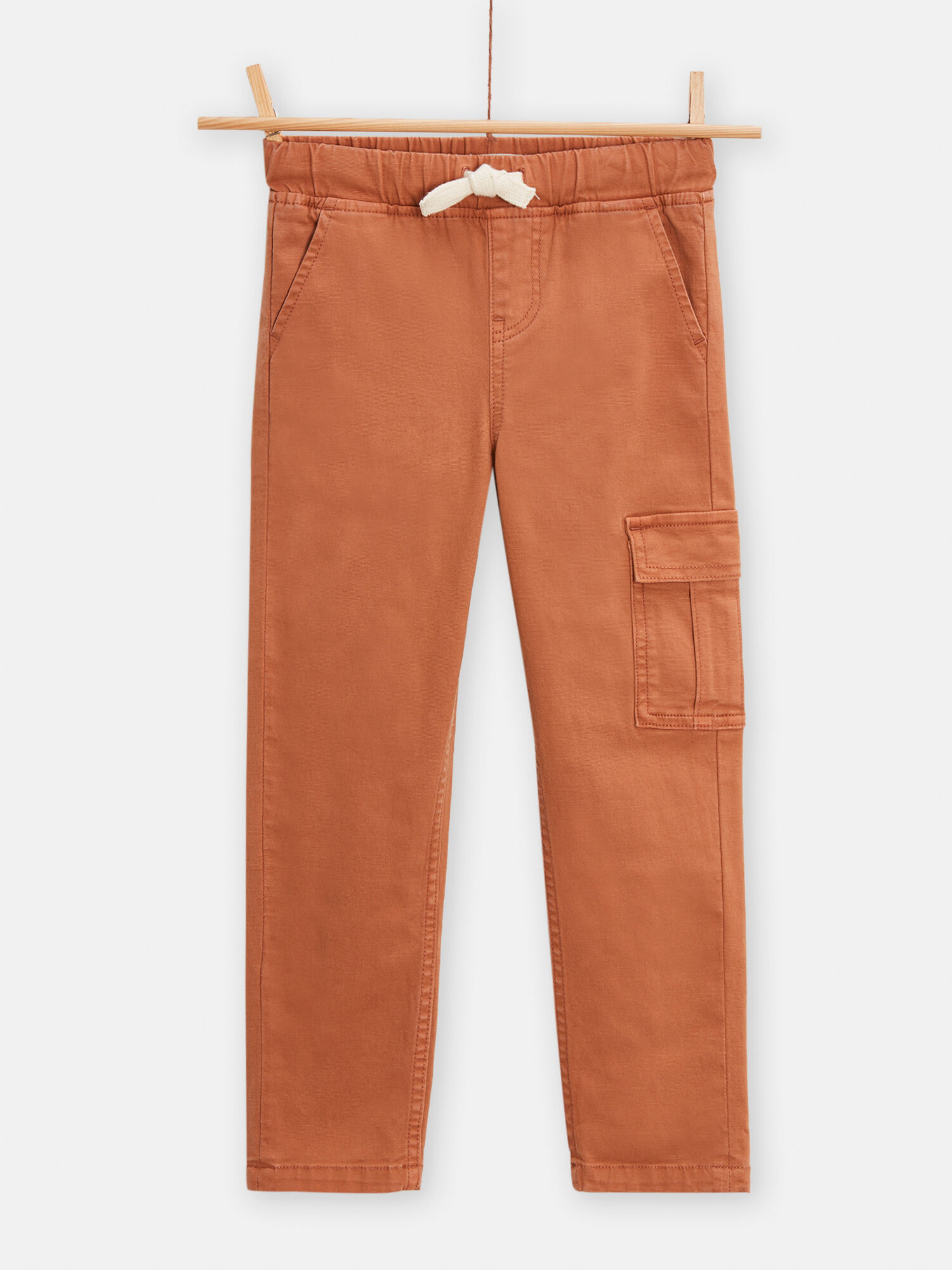 Pantalon marron garcon clearance