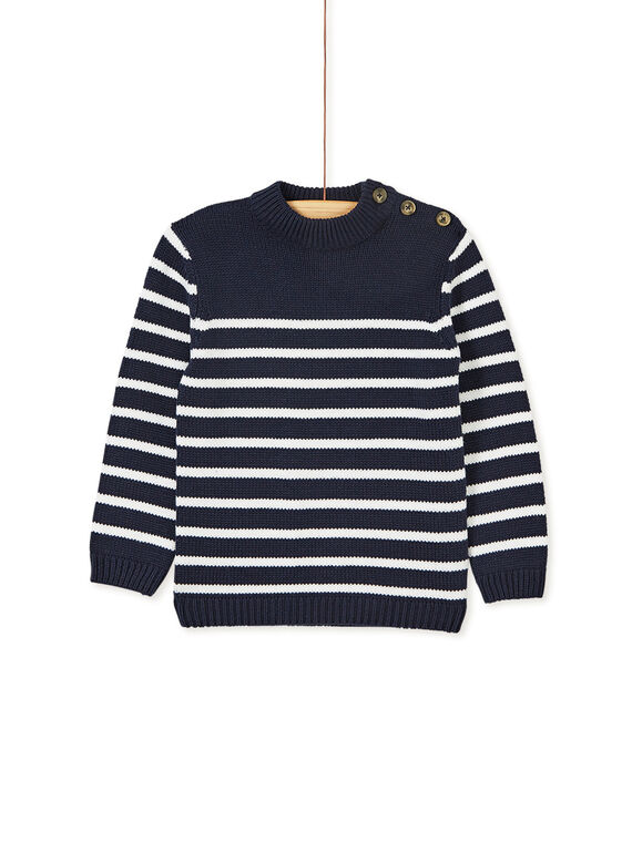 Pull rayure marine enfant garçon KOJOPUL1 / 20W90253D2E001