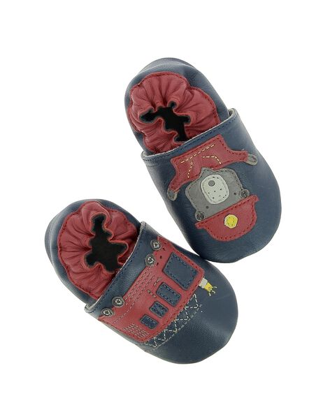Chausson En Cuir Bebe Garcon Nos Chaussures A 60 Naissance Dpam
