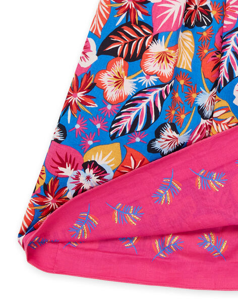 Robe bleu et rose réversible RAJUNROB2 / 23S901U2ROBC209