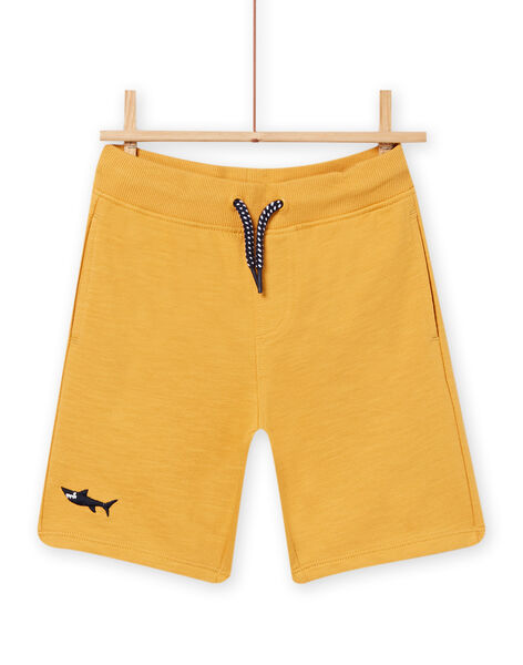 Bermuda jaune enfant garçon NOJOBER4 / 22S902C4BERB107
