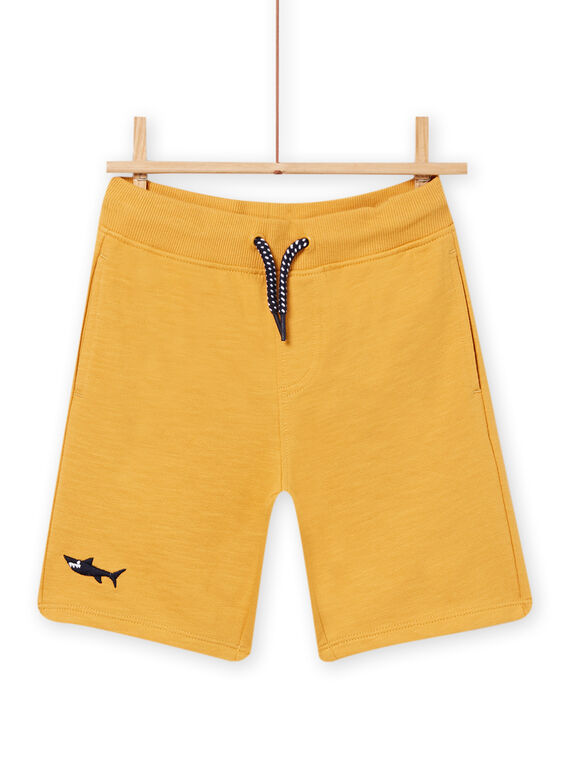 Bermuda jaune enfant garçon NOJOBER4 / 22S902C4BERB107
