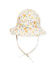 Chapeau blanc et jaune bébé fille NYIHOCHA / 22SI09C3CHA000