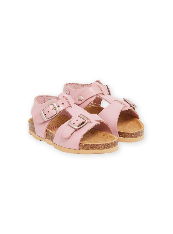 Sandales roses bébé fille NINUGLADYS / 22KK3743D0E030
