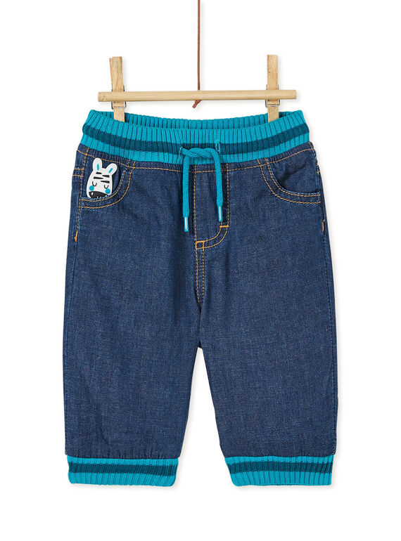 Jean taille élastiquée KUBRIJEANEX / 20WG10F2JEAP274