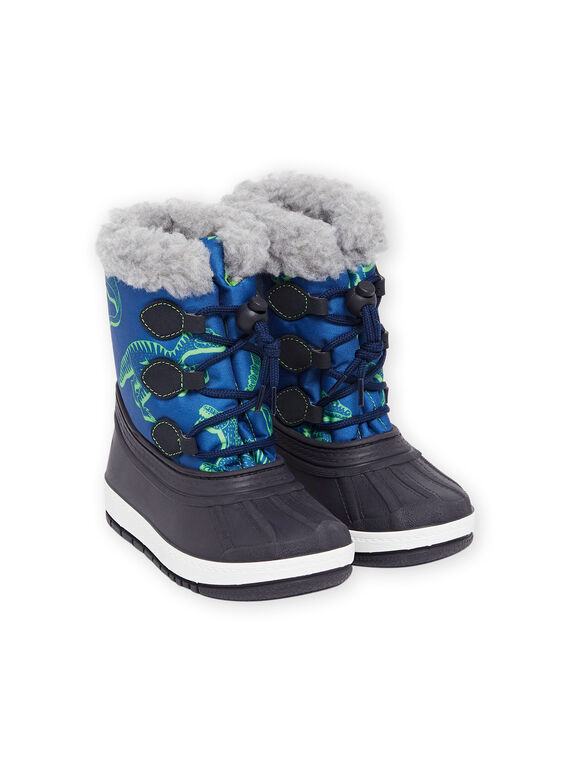 Chaussures de montagne fourrées à lacets enfant garçon MOMONTDINO / 21XK3692D3N070