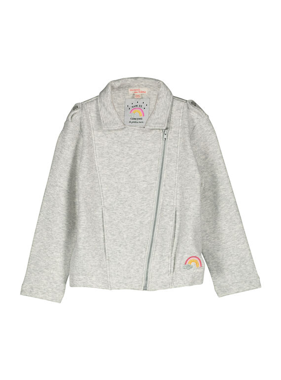 Veste en molleton fille FALICAR2 / 19S90122CAR943