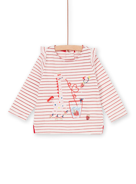 Tee Shirt Manches Longues Ecru LICANTEE / 21SG09M1TML001