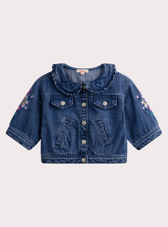 Veste en denim pour bébé fille