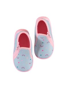 Chaussons Pour Bebe Fille Pantoufles Cuir Enfant Du Type Botillon Du 18 Au 27