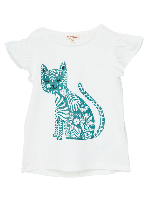 Tee Shirt Manches Courtes Ecru JAJOTI3 / 20S90145D31001