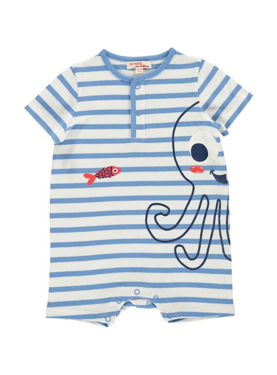 Combinaison short bébé garçon CUPLACOM2 / 18SG10Q2CBL099