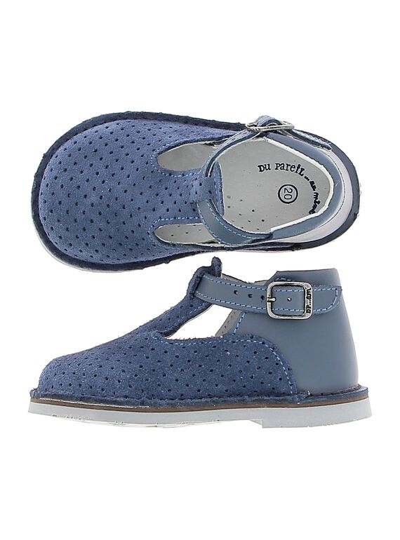 Salomé en cuir bébé garçon CBGSALBASI2 / 18SK38W1D3HC218