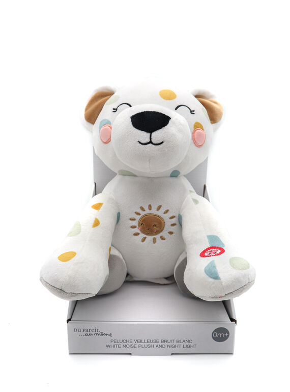 Peluche veilleuse bruit blanc