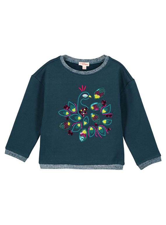 SWEAT DOUBLE FAUSSE FOURRURE GATUSWEA / 19W901Q1SWE714