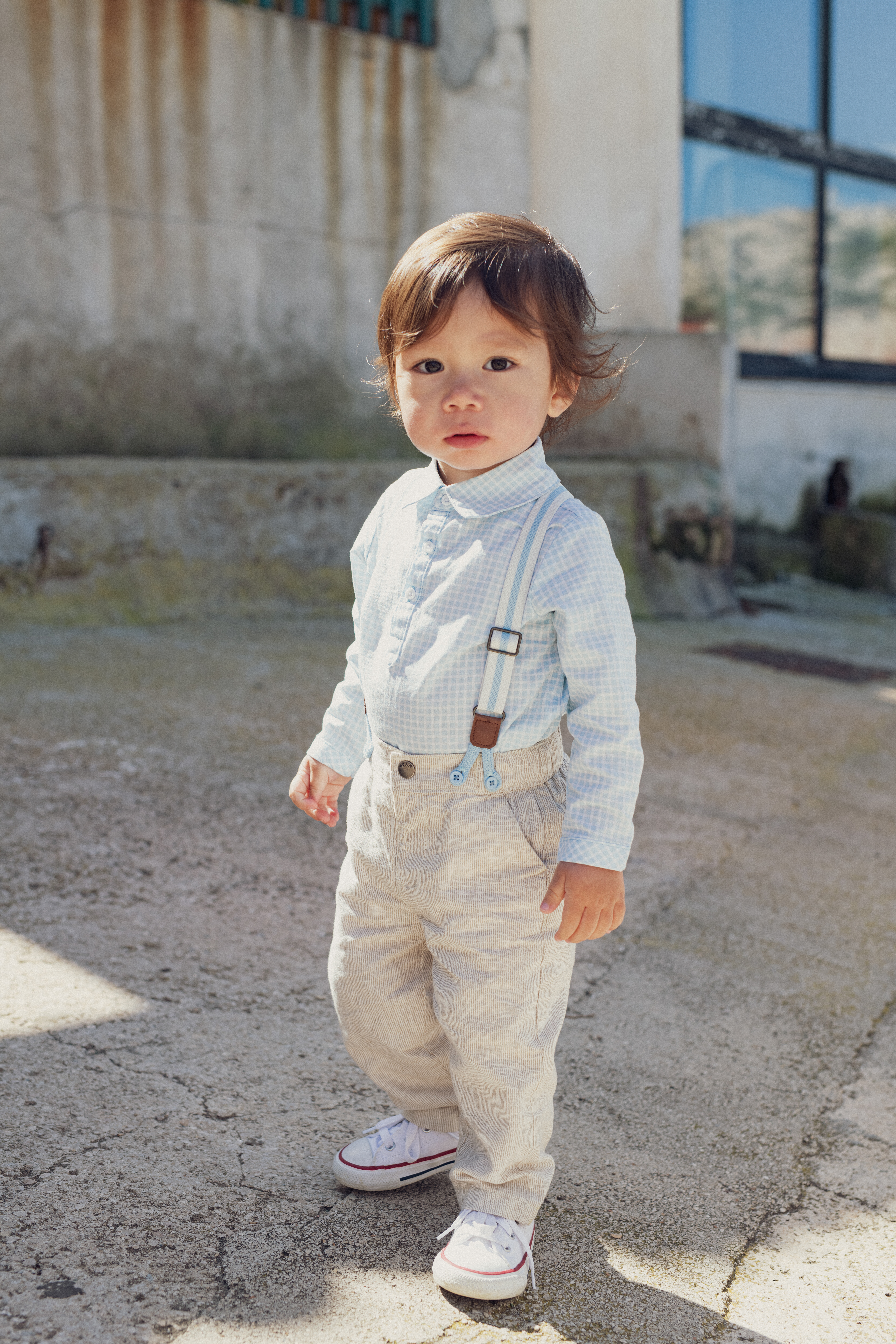 Pantalon à rayure pour bébé garçon