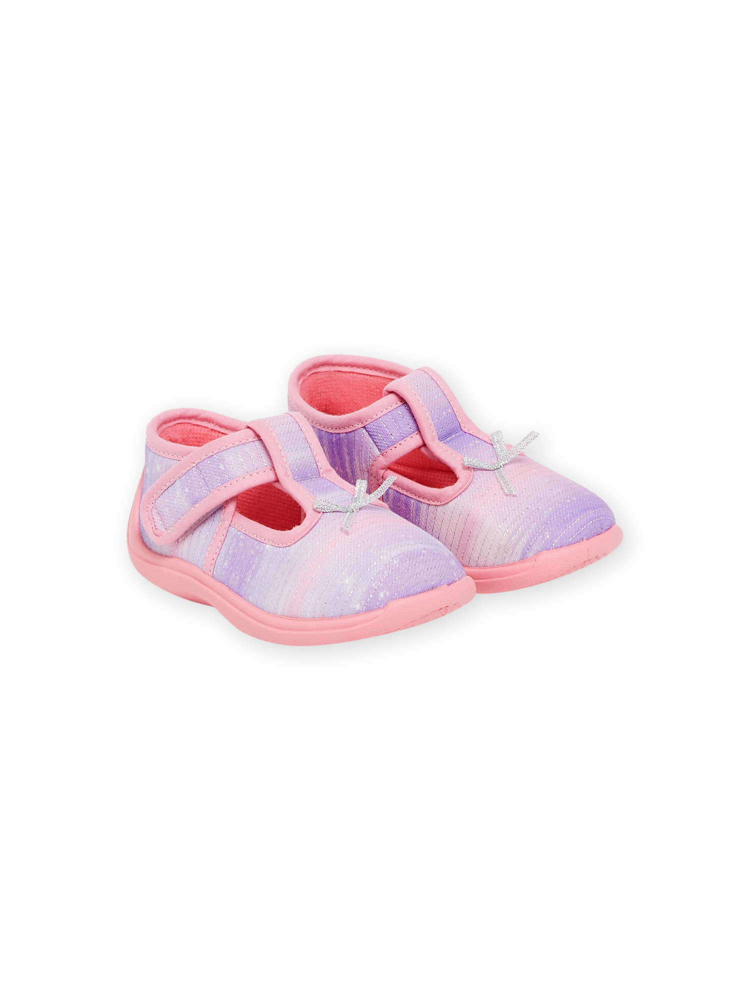 Chaussons Roses Et Violets Forme Salomé - 23 - Du Pareil Au Même product