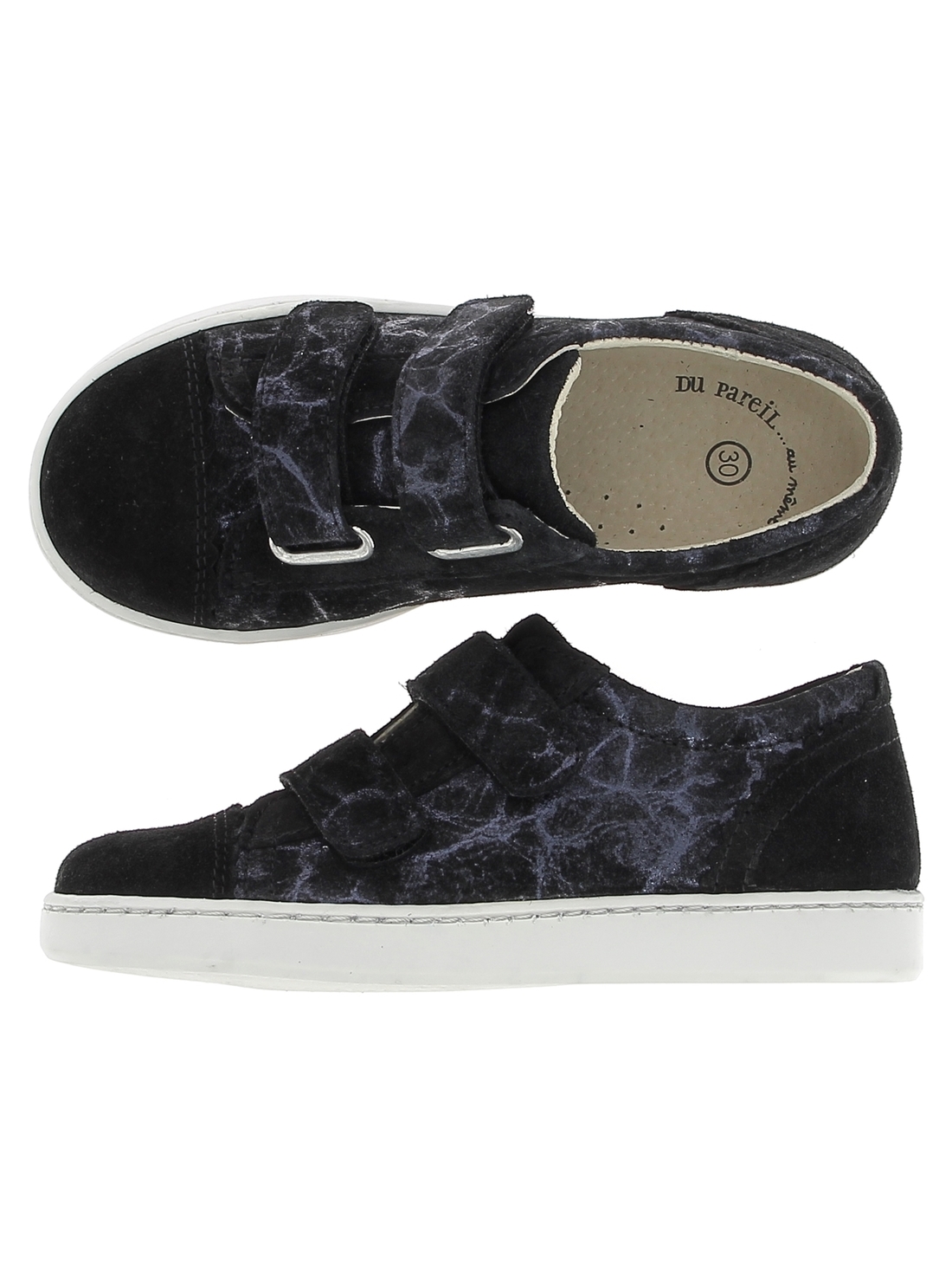basket cuir fille