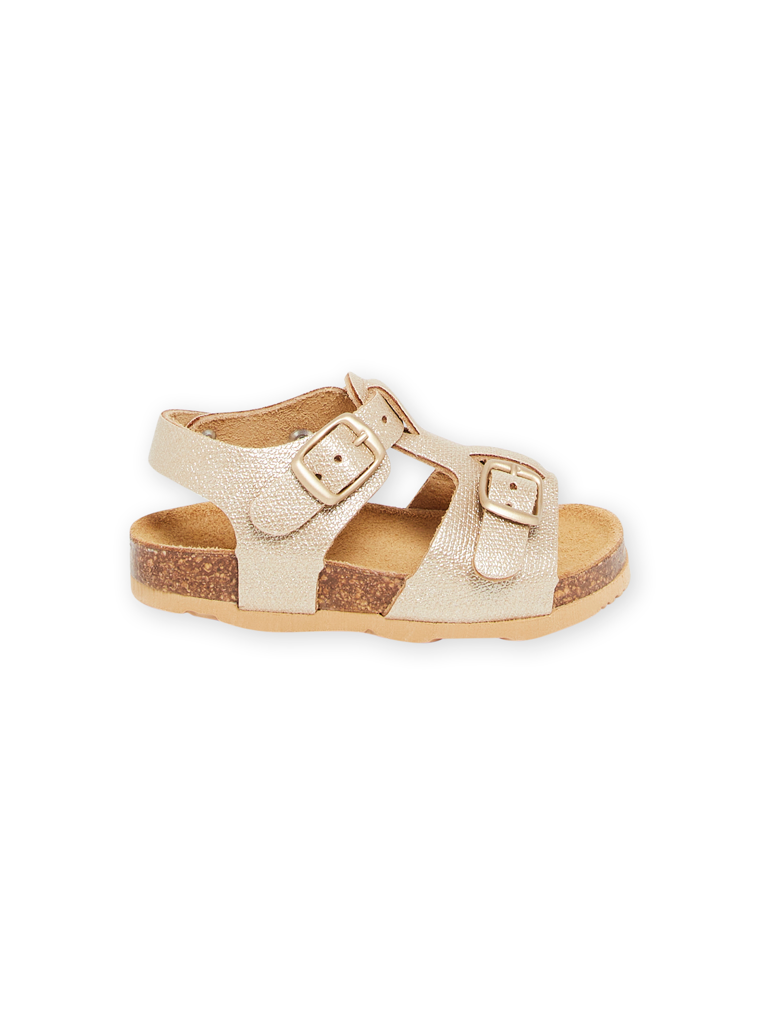 sandale dorée bebe fille