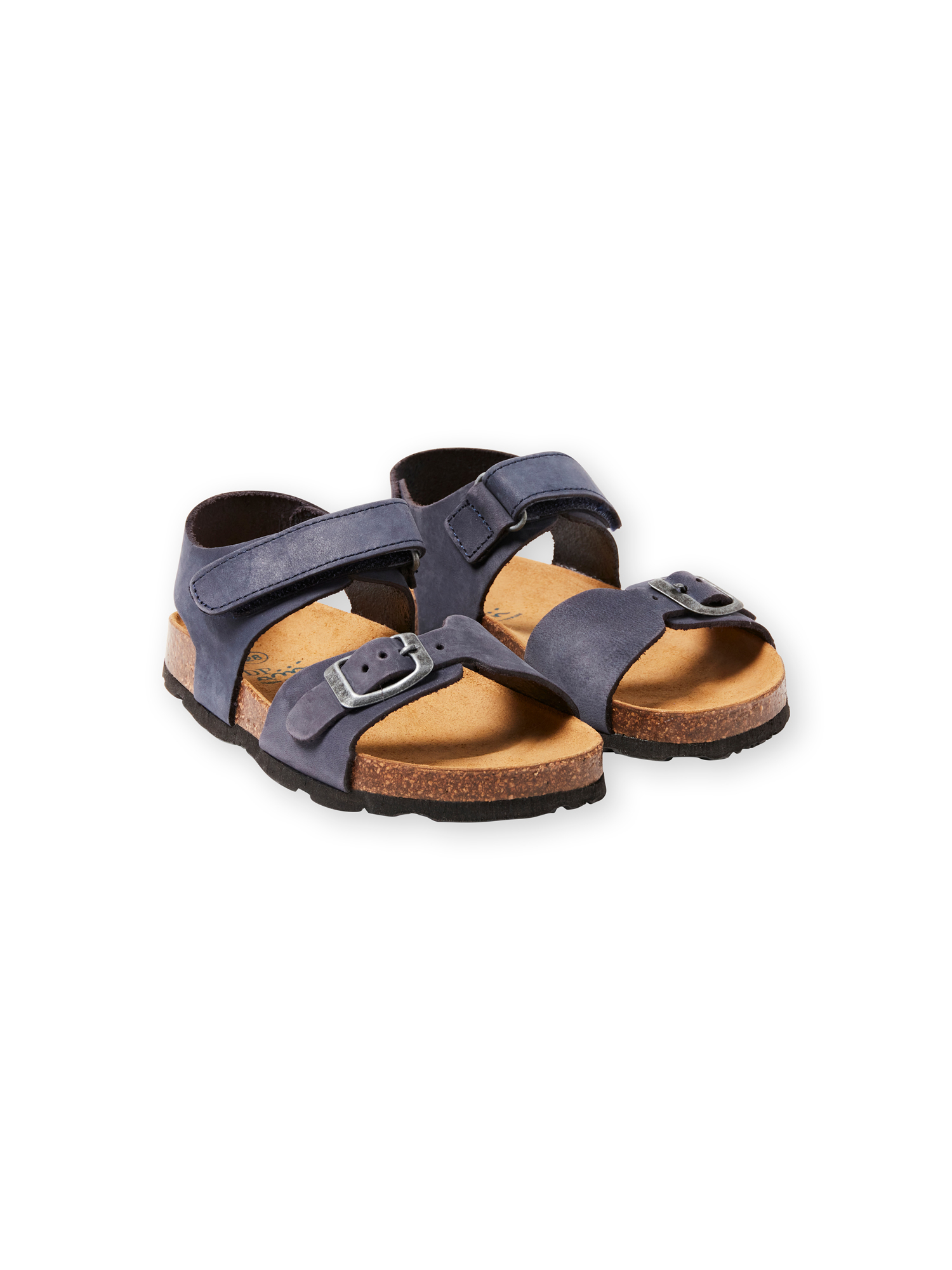 sandales garcon bleu marine